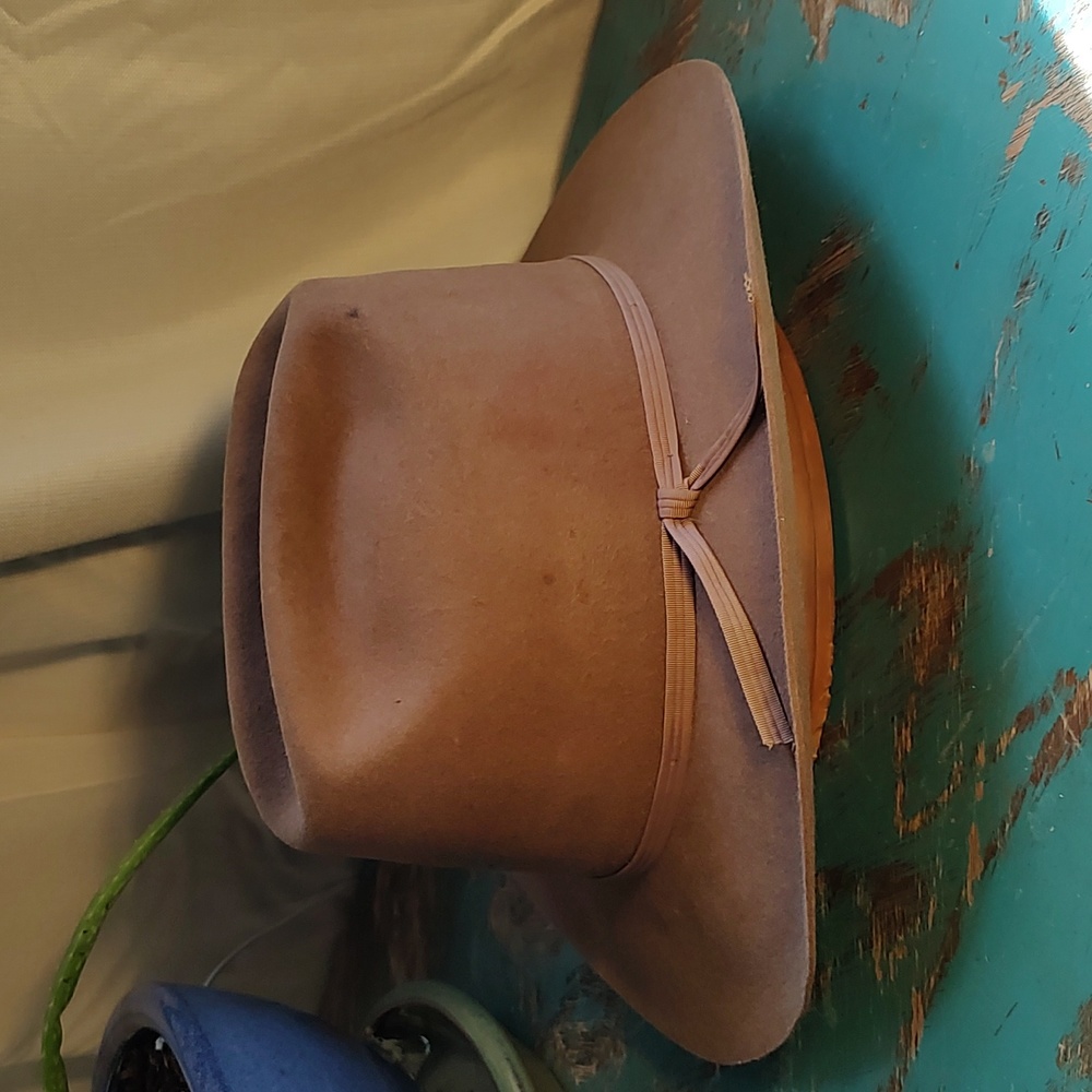 Arizona Hatters 7 3/8 Walnut Cattleman's Crease Western Hat 2 7/8.”